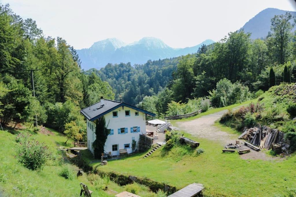 Вилла Alte Muehle Mit Wunderbarem Bergblick Рамзау Экстерьер фото