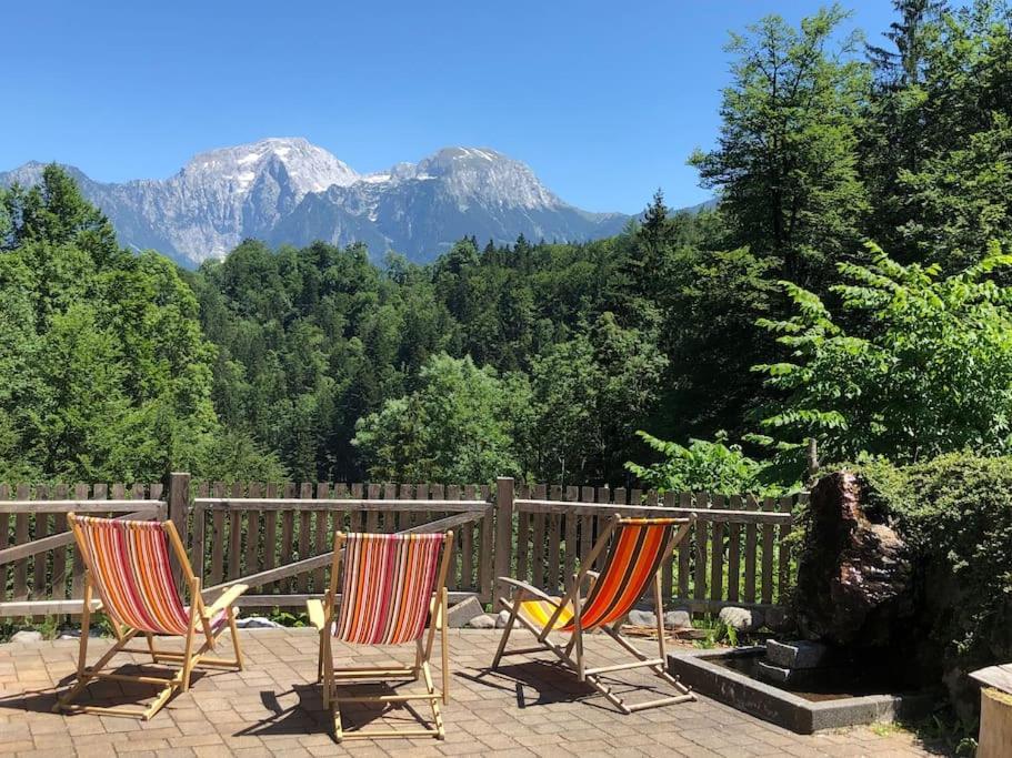 Вилла Alte Muehle Mit Wunderbarem Bergblick Рамзау Экстерьер фото